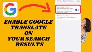 Enable Google Translate On iPhone | Turn on Google translator