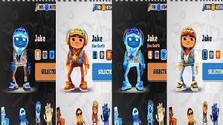 Subway Surfers JAKE VS JAKE G Major Colours for Kids Children Toddlers Android Gameplay HD