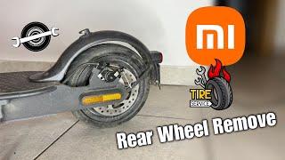 How To Remove Rear Wheel On Xiaomi Pro 2 Scooter