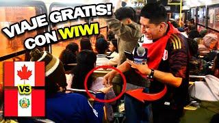 WIWI REGALA PASAJES EN LOS MICROS - WIWI OFICIAL TV