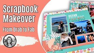 Scrapbook Layout Makeover