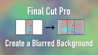 How to Create a Blurred Background in Final Cut Pro X for Portrait and Square Videos