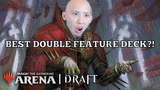 THE BEST DOUBLE FEATURE DECK?! | Innistrad Double Feature Draft | MTG Arena