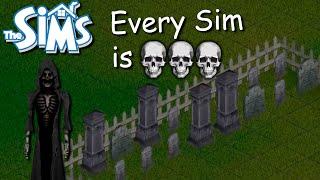 What happens if every neighbor dies in The Sims 1?