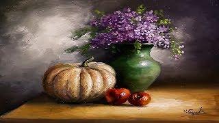 Oil Painting Still Life By Yasser Fayad