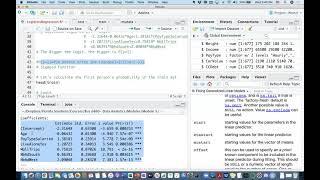 Understanding Logistics Regression Results in R