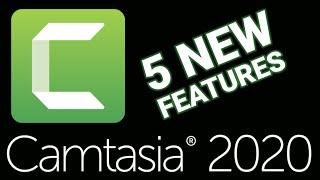 Camtasia 2020 - 5 Main New Features (Quick overview)