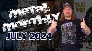 New Metal Releases JULY 2024 - Mayhemic, Void Witch, Arx Atrata, Obscene, Death Racer