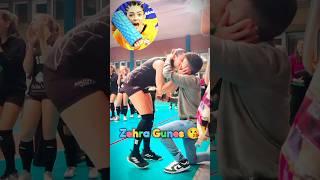 Zehra Gunes Cute Kiss  you . #shorts #viral #volleyball