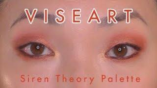 VISEART - Siren Theory Palette Review w/ Demo & Swatches