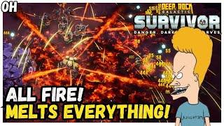 All FIRE MELTS Everything! Deep Rock Galactic: Survivor!