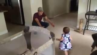 The moment daddy comes home emotional the funny