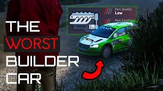 Can I Win A Event With THE WORST Builder Car? - EA WRC