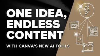 Canva's Easy AI Tools for Multi-Channel Marketing