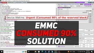  EMMC Consumed 90% of the Reserved Block Error? Fix It Like a Pro! 
