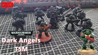 Учимся красить Warhammer 40 000, Dark Angels TSM под видосы