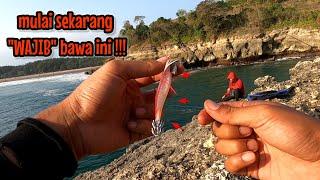 JANGAN SAMPAI LUPA‼️ MULAI SEKARANG WAJIB BAWA UMPAN INI || mancing ikan dilaut rockfishing