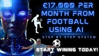 A Real Goldmine For Football Betting - Let The Super-Smart AI Pick Your Football Winners (Amazing!)