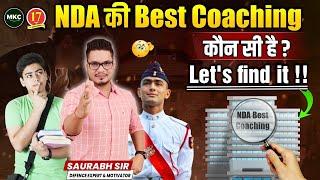 Which is the Best Coaching for NDA Exam Preparation | How to choose Best Coaching for NDA | MKC