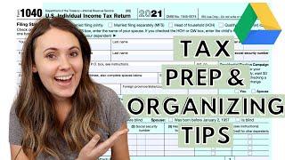 How I Prepare And Organize Our Tax Documents