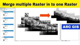 [ARC GIS] Merging Multiple Raster Datasets in ARC GIS Using Mosaic To New Raster Tool