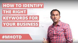 How To Identify The RIGHT KEYWORDS For Your Business | Marketing Hack of the Day by Solomon Thimothy