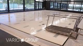 Movable floor for swimming pool - Variopool BV