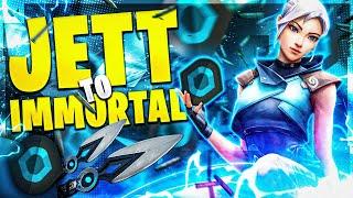 JETT TO IMMORTAL | Escaping Gold, This time without the sound of a Mechanical Keyboard