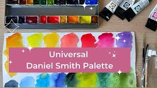 My Universal Daniel Smith Watercolor Palette 2023-2024