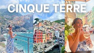 CINQUE TERRE travel vlog | one day trip itinerary, how to get there, costs of everything & more 