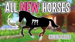 ALL THESE *NEW HORSE BREEDS* WILL BE ADDED TO STAR STABLE IN 2024
