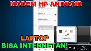 CARA MENJADIKAN ANDROID SEBAGAI MODEM INTERNET KOMPUTER LAPTOP DENGAN KABEL USB