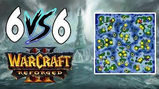 Warcraft 3 | 6 vs 6 Ice Crown