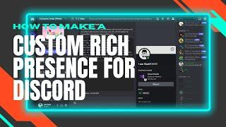 How To Have a Custom Rich Presence on Discord in 2022|Discord RPC Maker| Computer Jerks