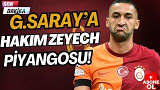 Galatasaray haberleri Hakim Ziyech piyangosu yeni talip var