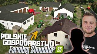 POLSKIE GOSPODARSTWO w FARMING SIMULATOR 25  OPROWADZENIE PO GOSPODARSTWIE & POLACH  MST