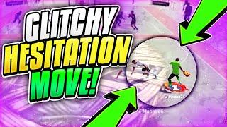 GLITCHY HESITATION SPEEDBOOST DRIBBLE MOVE IN NBA 2K20!  BEST SPEEDBOOST DRIBBLE MOVE IN 2K20!