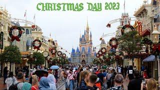 Christmas Day 2023 at Magic Kingdom - Morning Crowd Levels & Wait Times | Walt Disney World Florida