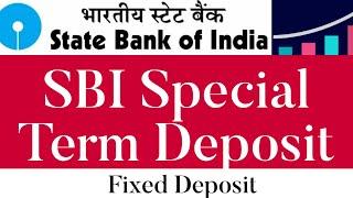 SBI Special Term Deposit Full Details In Hindi | SBI Term Deposit | SBI Fixed Deposit Interest Rates