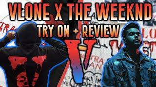 THE WEEKND X VLONE MERCH REVIEW & TRY ON | WASTE OF MONEY?!?