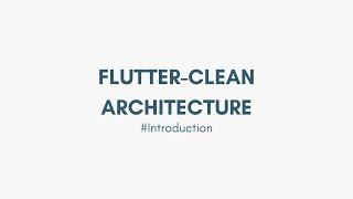 Flutter Clean Architecture