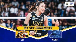 UST vs. ATENEO | SET 1 GAME HIGHLIGHTS | UAAP SEASON 87 WOMEN’S VOLLEYBALL ROUND 1 | MAR. 9, 2025