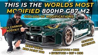 THE WORLDS MOST MODIFIED G87 M2 - €130,000 of modifications - Alpha-N Eventuri Akrapovic HRE MSS CSF