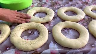 Very tasty Uzbek National breads - Easy way | UZBEKISTAN