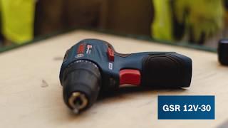 Аккумуляторный шуруповерт GSR 12V-30 | Bosch Professional