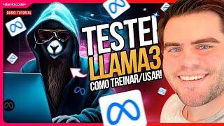 Aprenda Usar GRÁTIS Nova I.A da Meta: LLAMA3 (melhor que ChatGPT)