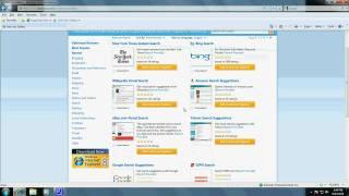 How to Change Your Search Provider Internet Explorer 8 Windows 7