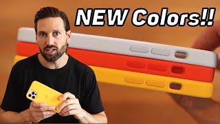 iPhone 12 and iPhone 12 Pro SILICONE Case REVIEW (NEW COLORS!!)