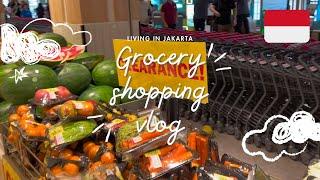 ANOTHER GROCERY SHOPPING VLOG | DAILY VLOG | LIVING IN JAKARTA