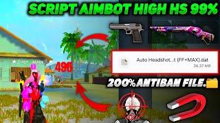 Free Fire Auto Headshot Config File Macro Aimbot + No Recoil Regedit ‼️ Antiban VIP Script 